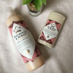 Nubian Heritage Patchouli & Buriti Body Wash Set